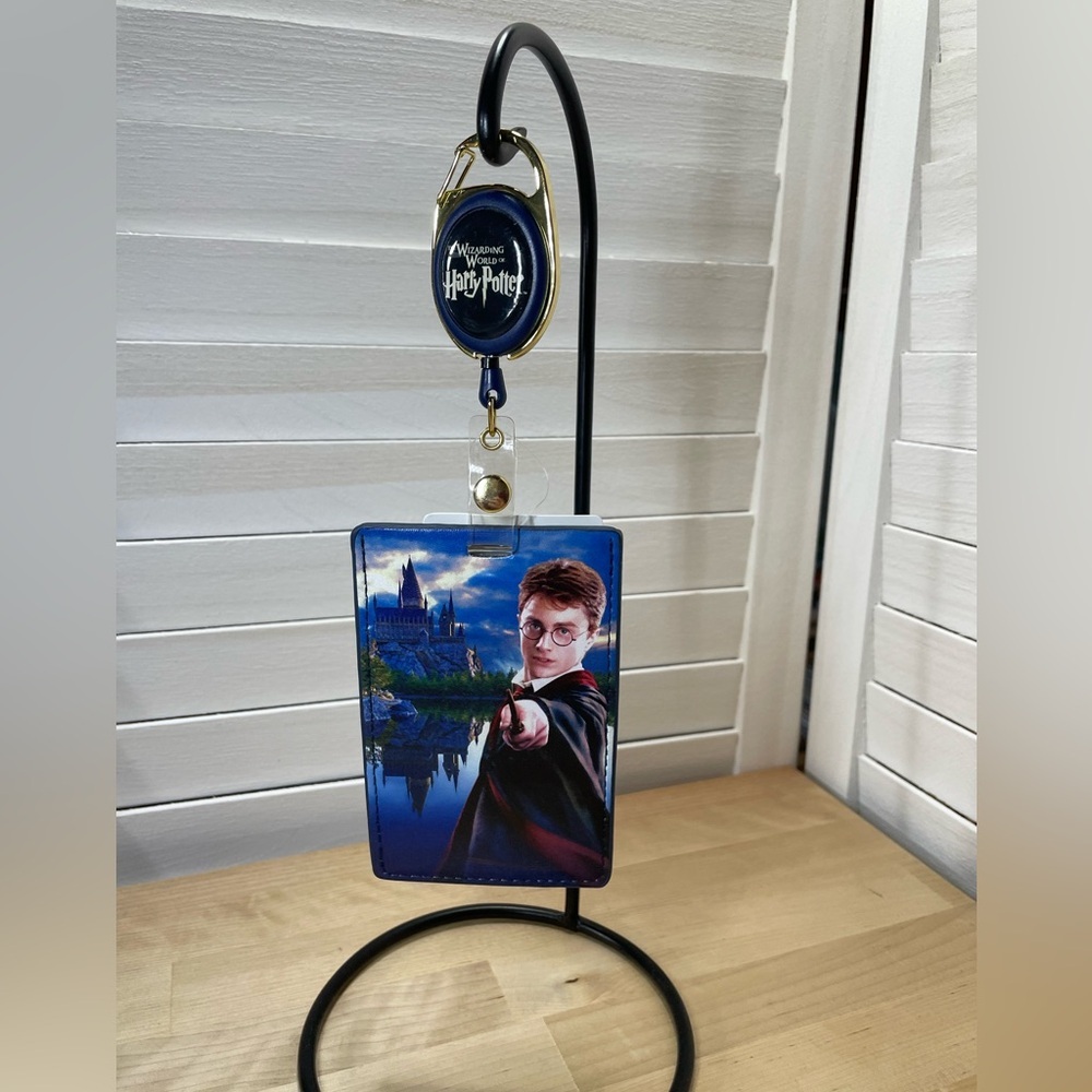Universal Studios Japan Harry Potter Blue ID Card Lanyard